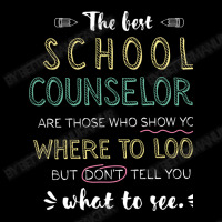 The Best School Counselors Appreciation Gifts   Qu Cropped Sweater | Artistshot