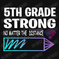 5th Grade Strong No Matter Wifi The Distance Baby Beanies | Artistshot