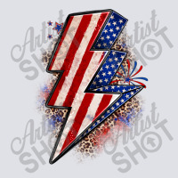 Leopard American Flag Lightning Bolt Bucket Hat | Artistshot