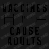 Vaccines Cause Adults Funny Pharmacy (3) Flannel Shirt | Artistshot