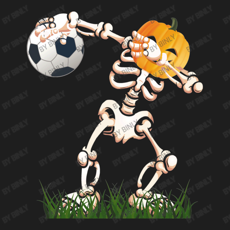 Skeleton Soccer Halloween Dabbing Dance Kids Costu Classic T-shirt | Artistshot