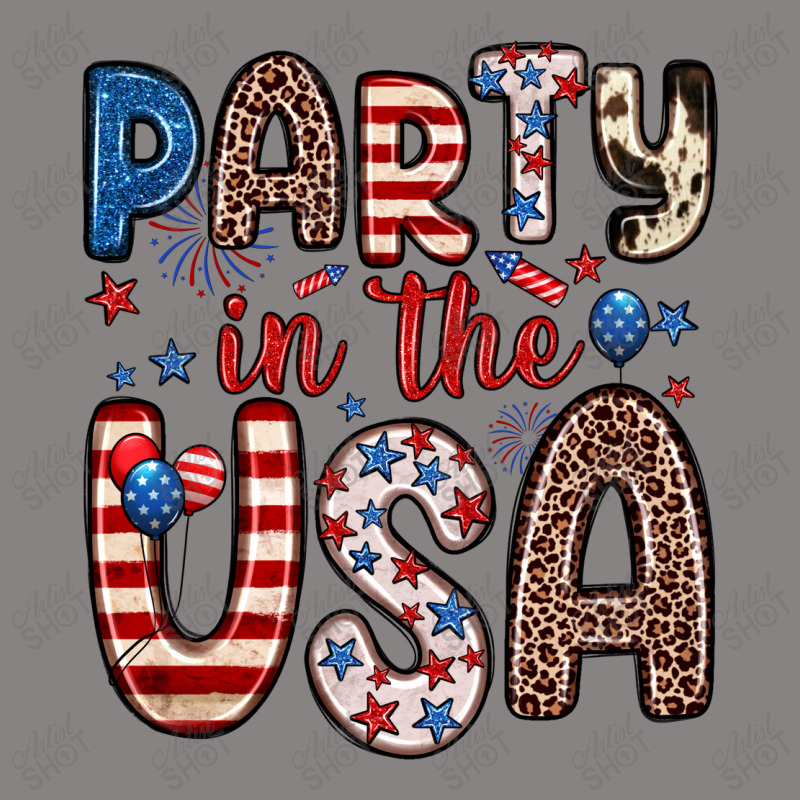 Party In The Usa Adjustable Cap by Zillion Design Studio | Artistshot