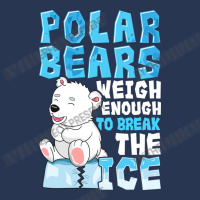 Polar Bears Weigh Enough To Break The Ice Pun Ladies Denim Jacket | Artistshot