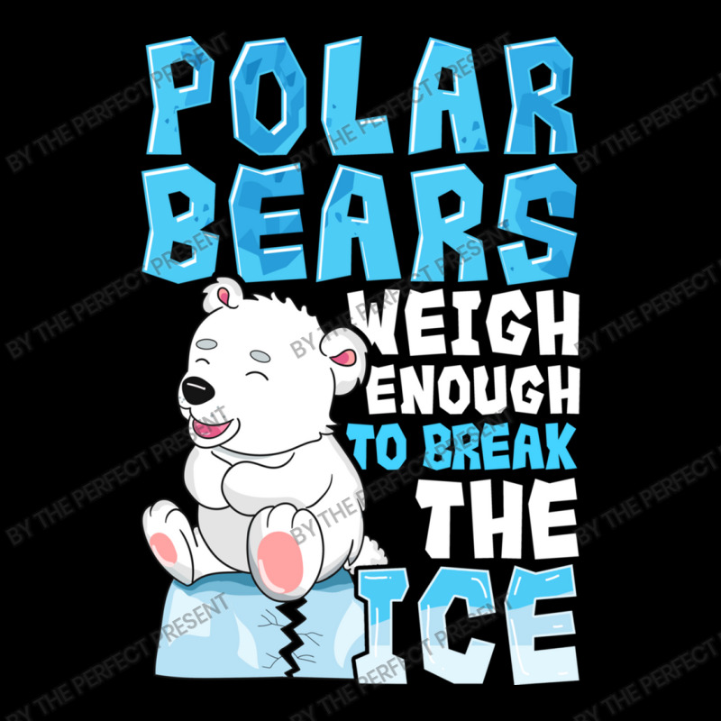 Polar Bears Weigh Enough To Break The Ice Pun Women's V-Neck T-Shirt by the perfect present | Artistshot