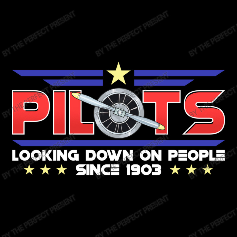 Pilots Looking Down On People Since 1903 Pun Maternity Scoop Neck T-shirt by the perfect present | Artistshot