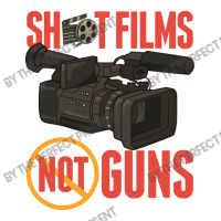 Pacifist Shoot Films Not Guns Filmmaker Director V-neck Tee | Artistshot