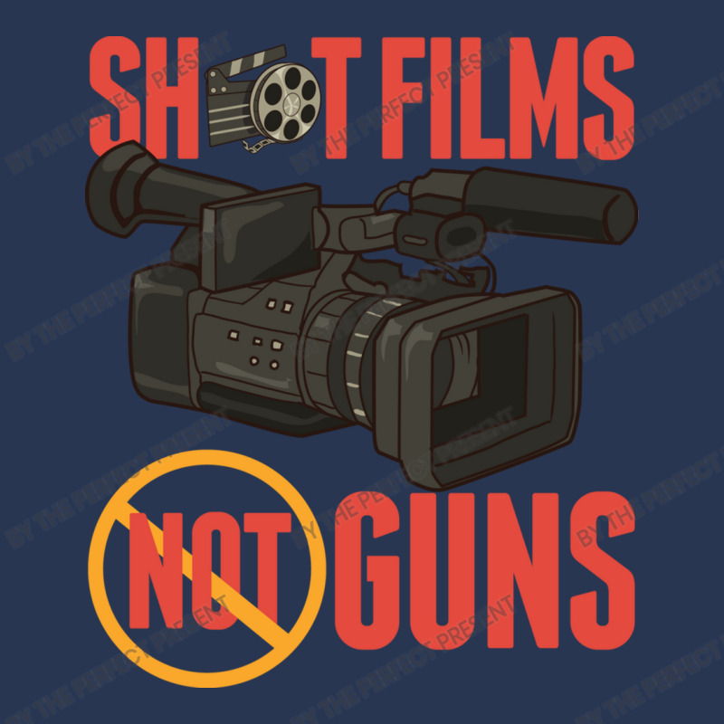 Pacifist Shoot Films Not Guns Filmmaker Director Men Denim Jacket by the perfect present | Artistshot