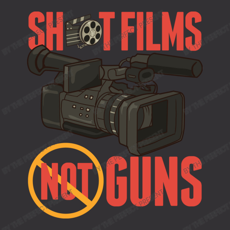 Pacifist Shoot Films Not Guns Filmmaker Director Vintage Hoodie by the perfect present | Artistshot