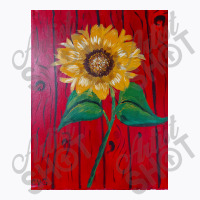 Hand Painted Sunflower T-shirt | Artistshot