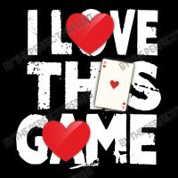 I Love This Game Poker Hearts Gambling Card Player Men's Long Sleeve Pajama Set | Artistshot