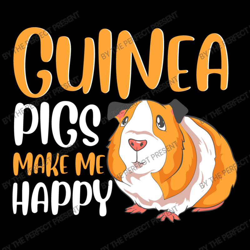 Guinea Pigs Make Me Happy Adorable Pet Guinea Pig Pocket T-shirt | Artistshot