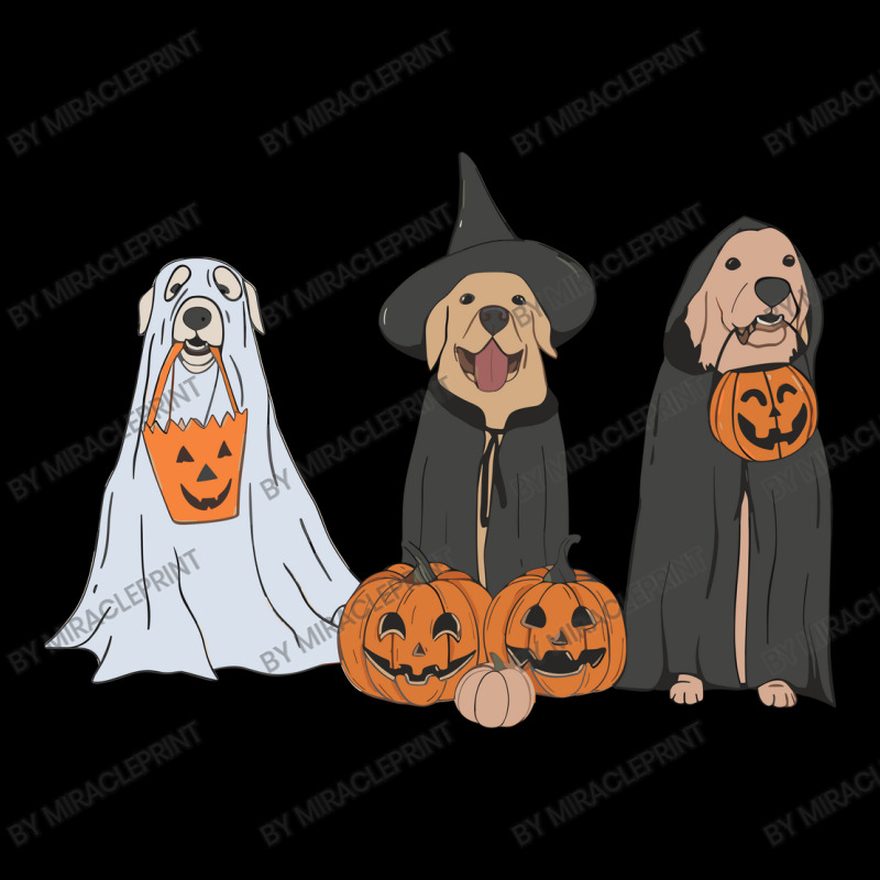 Funny Halloween Labrador Golden Retriever Ghost Long Sleeve Shirts | Artistshot