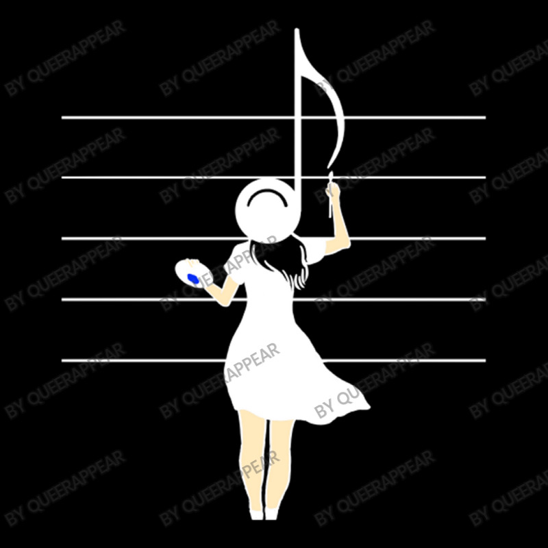 Woman Painting Music Notes For Classical Music Lov Youth Jogger by queerappear | Artistshot