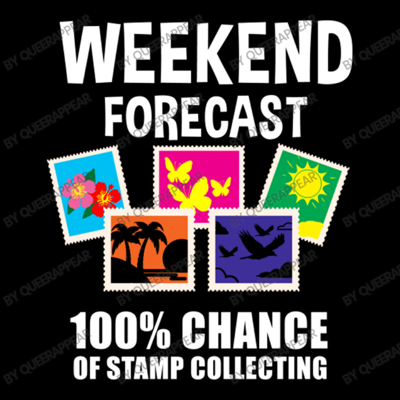 Weekend Forecast 100  Chance Of Stamp Collecting F Lightweight Hoodie by queerappear | Artistshot