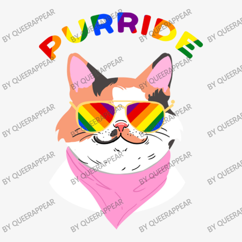 Purride For Gay Pride Parade Ladies Fitted T-Shirt by queerappear | Artistshot