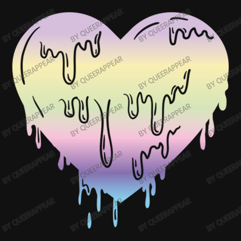 Pastel Goth Dripping Heart For Pastel Goth Lover Crew Socks | Artistshot