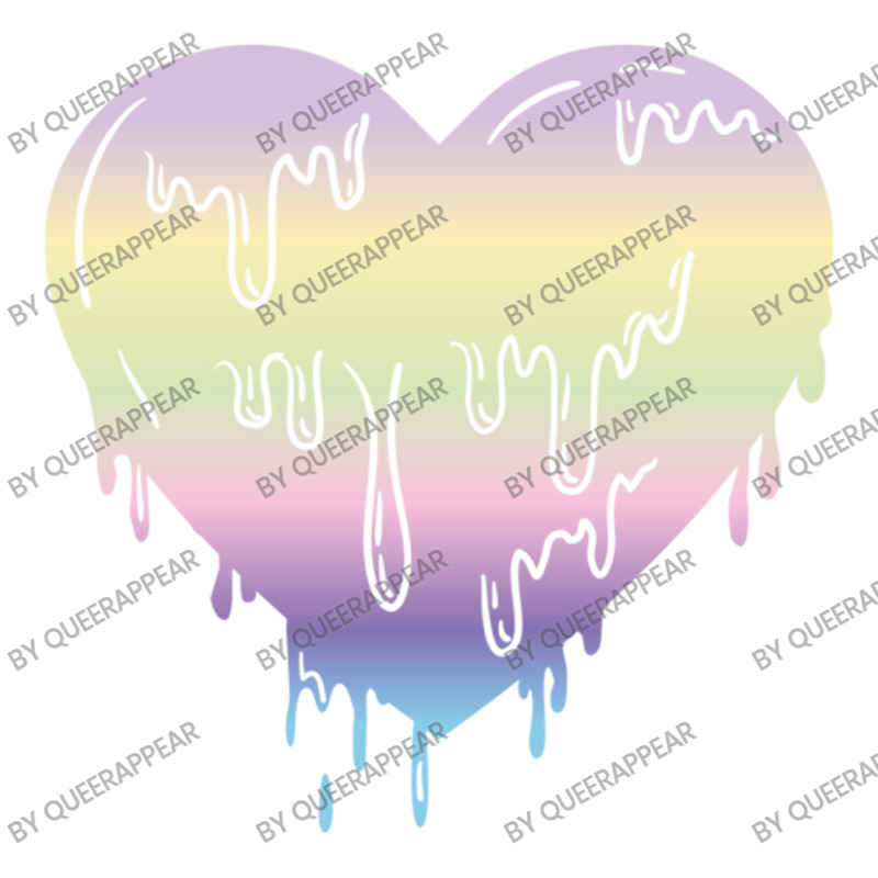 Pastel Goth Dripping Heart For Pastel Goth Lover Sticker | Artistshot