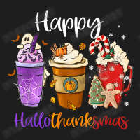 Happy Hallothanksmas Coffee Latte Halloween Thanks Classic T-shirt | Artistshot