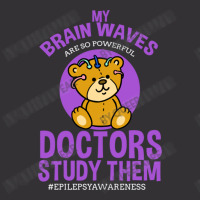 My Brain Waves Are So Powerful Doctors Study Them Vintage Hoodie | Artistshot