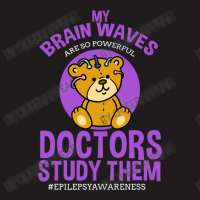 My Brain Waves Are So Powerful Doctors Study Them Waist Apron | Artistshot