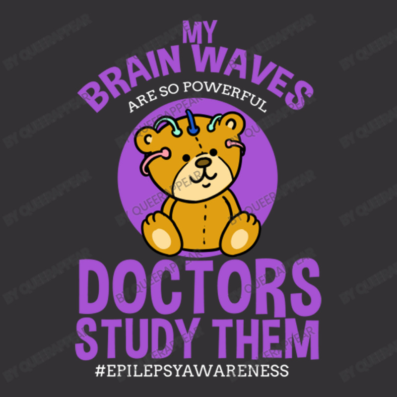 My Brain Waves Are So Powerful Doctors Study Them Vintage Hoodie And Short Set | Artistshot