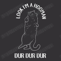 Look I M A Hooman Dur Dur Dur For New Cat Lover Vintage Short | Artistshot