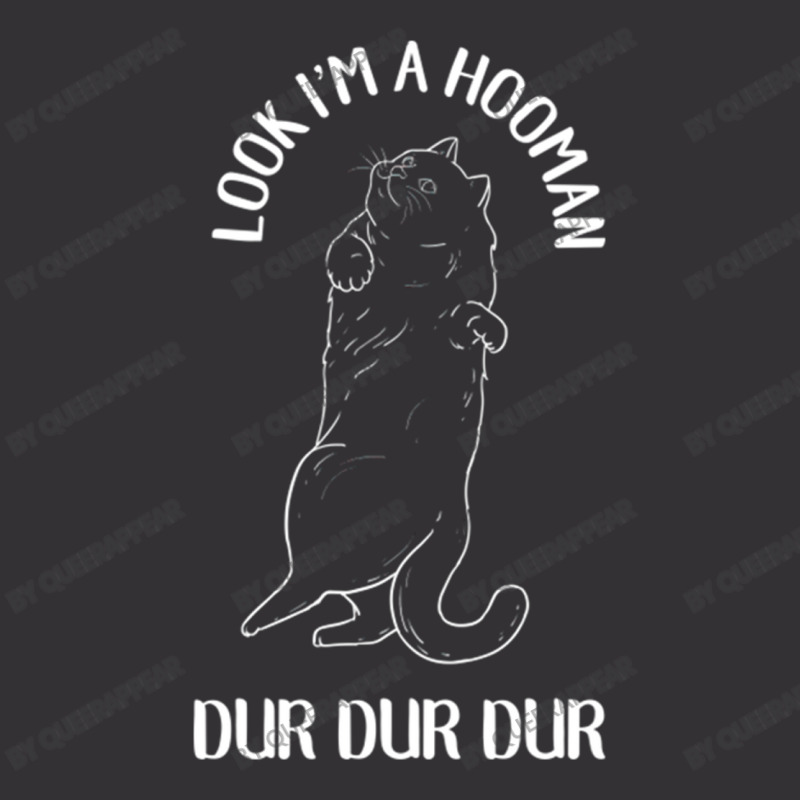 Look I M A Hooman Dur Dur Dur For New Cat Lover Vintage Short by queerappear | Artistshot