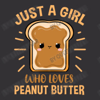 Just A Girl Who Loves Peanut Butter For Peanut But Vintage Short | Artistshot