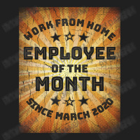 Work From Home Employee Of The Month Ladies Polo Shirt | Artistshot