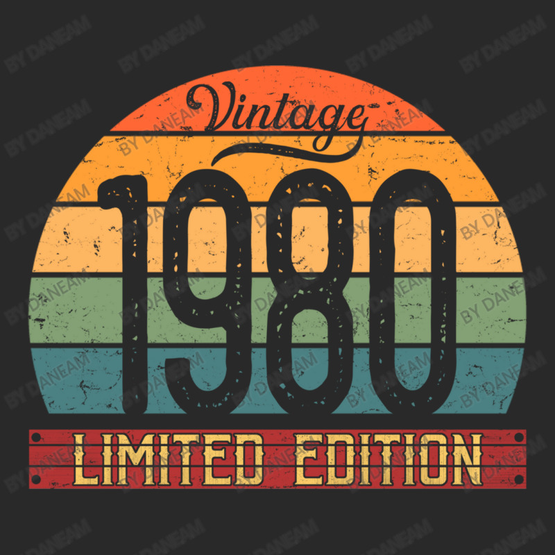 Vintage 1980 Limited Edition Birthday Toddler T-shirt by Daneam | Artistshot