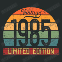 Vintage 1985 Limited Edition Birthday Women's Triblend Scoop T-shirt | Artistshot