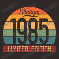 Vintage 1985 Limited Edition Birthday Racerback Tank | Artistshot