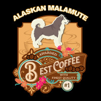 Mom T  Shirt Alaskan Malamute Best Coffee   Dog Owner Coffee Lover Gif Adjustable Cap | Artistshot