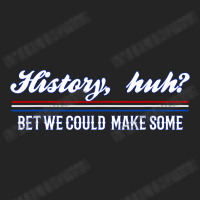 History Huh Red White And Royal Blue 3/4 Sleeve Shirt | Artistshot