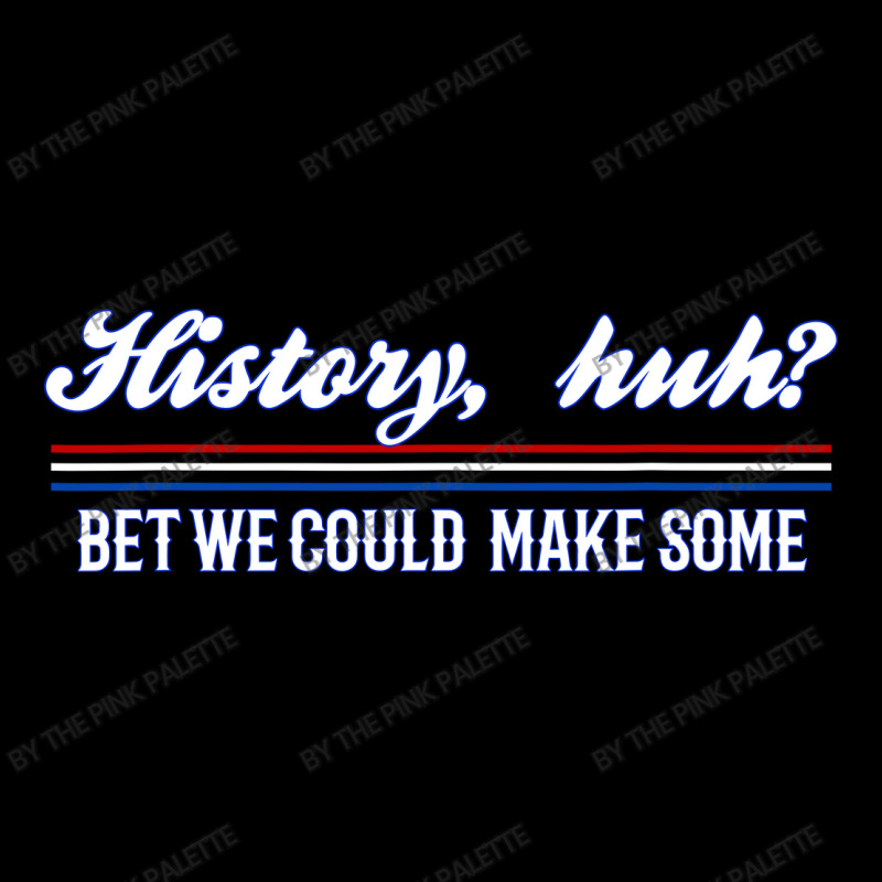 History Huh Red White And Royal Blue Zipper Hoodie by The Pink Palette | Artistshot