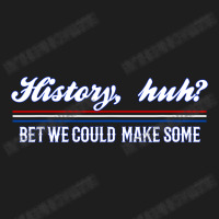 History Huh Red White And Royal Blue Classic T-shirt | Artistshot