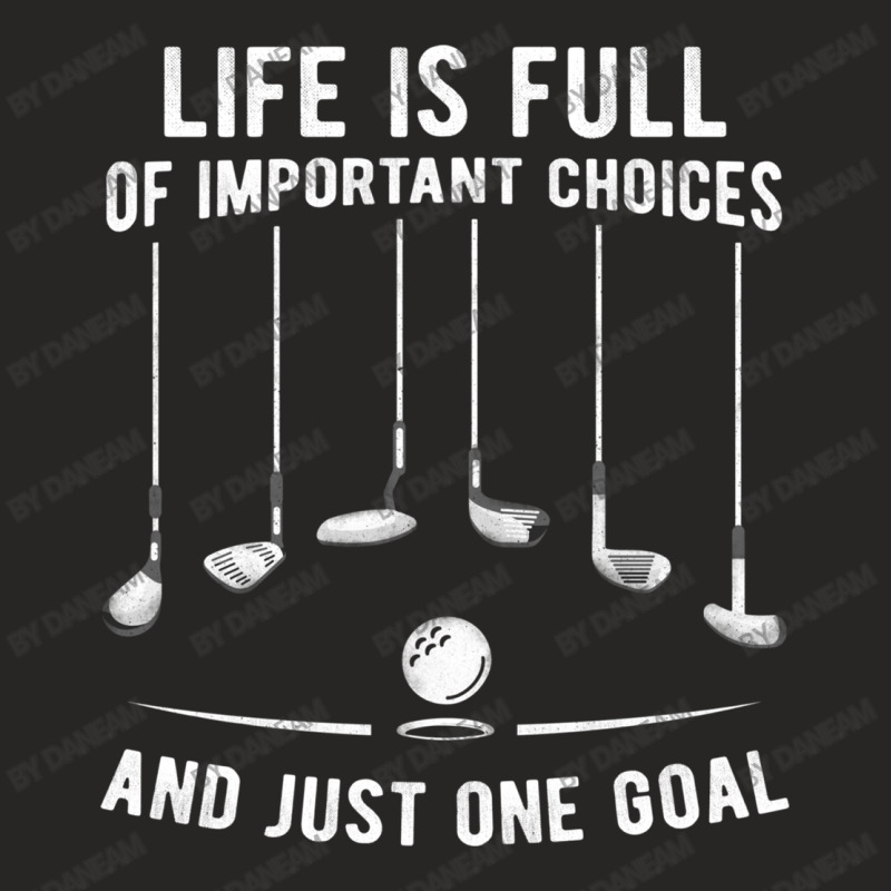 Life Is Full Of Important Choices Ladies Fitted T-Shirt by Daneam | Artistshot