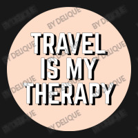 Travel Is My Therapy Flannel Shirt | Artistshot