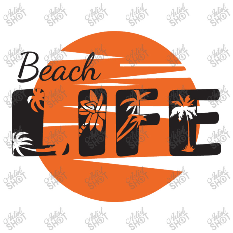 Beach Life Palm Trees Unisex Hoodie by Syakiya | Artistshot