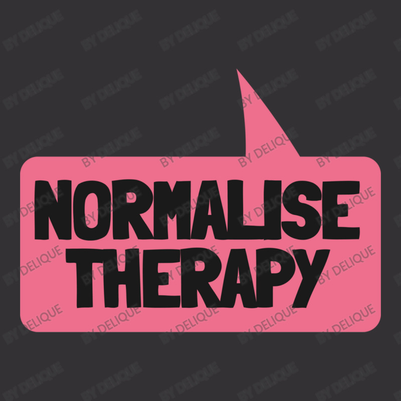 Normalise Therapy   Mental Health Matters Vintage Hoodie by Delique | Artistshot