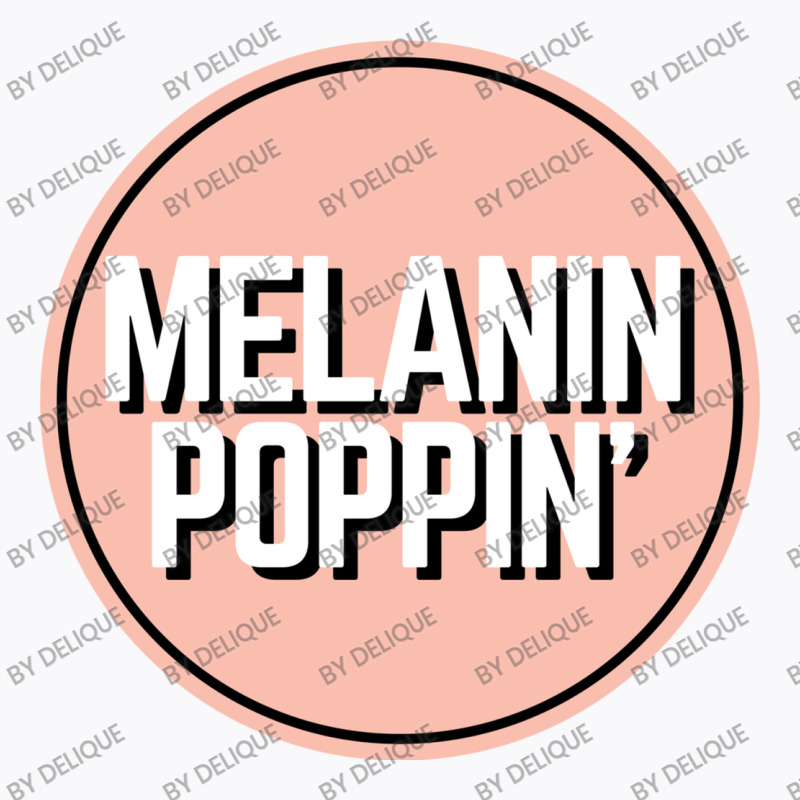 Melanin Poppin T-shirt | Artistshot