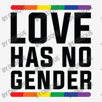 Love Has No Gender   Lgbt Quote (pink) Rear Car Mat | Artistshot