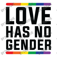 Love Has No Gender   Lgbt Quote (pink) Sticker | Artistshot