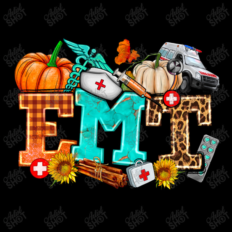 Emt With Fall Baby Tee | Artistshot