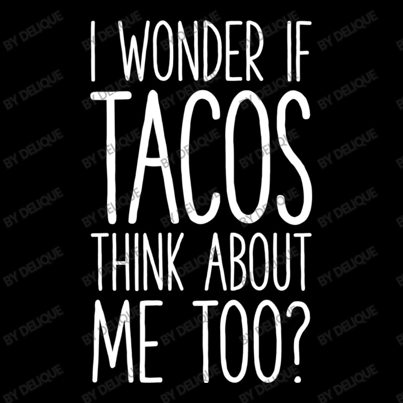 I Wonder If Tacos Think About Me Too Men's Long Sleeve Pajama Set | Artistshot