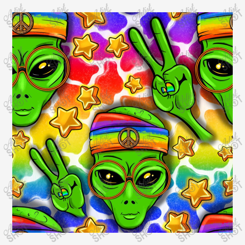 Pride Lgbtq+ Aliens And Stars With Rainbow Adjustable Cap by NancyCooperArtShop | Artistshot