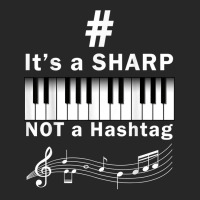 Sharp Not Hashtag Pianist Humor Musician Keyboard Player T Shirt Men's T-shirt Pajama Set | Artistshot