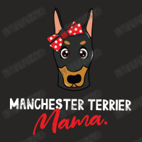 Manchester Terrier Mama Dog Lover Ladies Fitted T-shirt | Artistshot