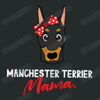 Manchester Terrier Mama Dog Lover Women's Triblend Scoop T-shirt | Artistshot