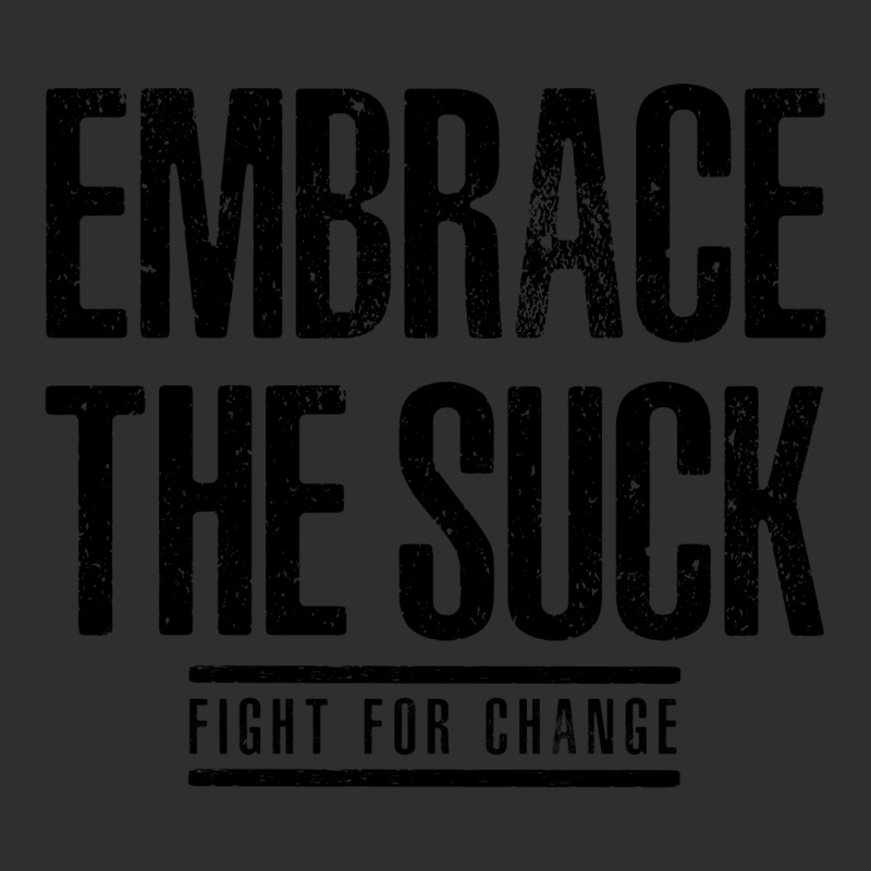 Embrace The Suck - Fight For Change Adjustable Cap - Leatherette Patch by HelloShop | Artistshot